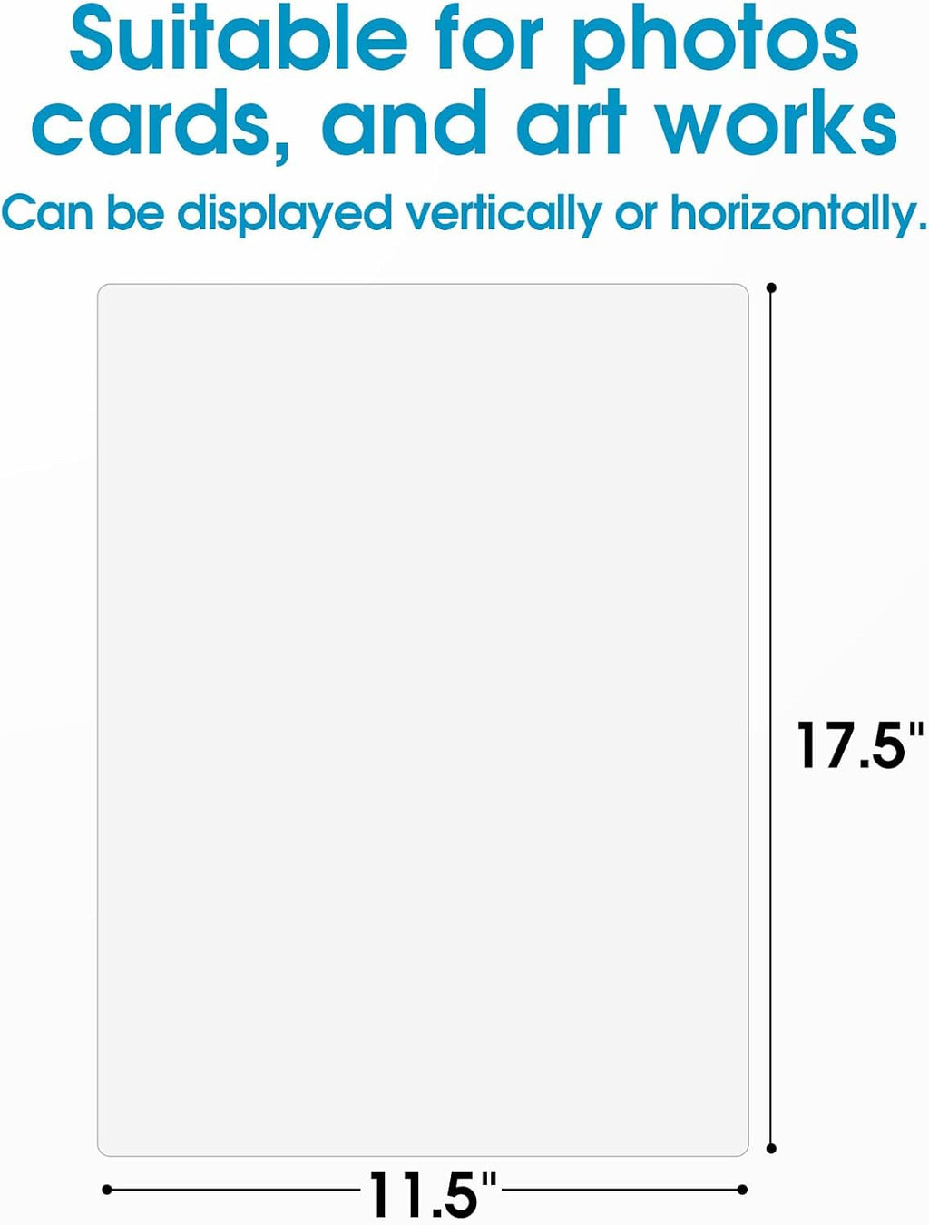 5 Mil Thermal Laminating Sheets, 11 x 17 Inches, 25-Pack Clear Lamination Pouches for Office, School, and Home Use