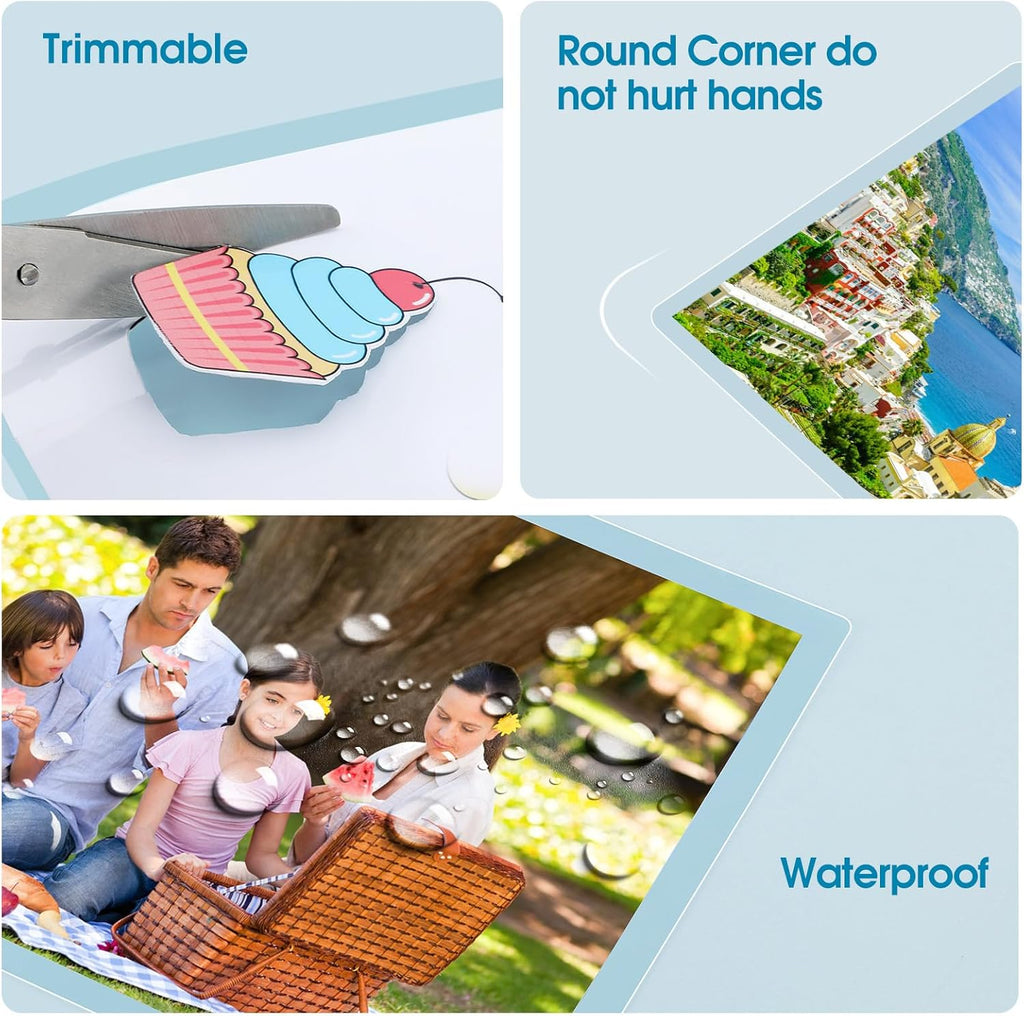 5 Mil Thermal Laminating Sheets, 11 x 17 Inches, 25-Pack Clear Lamination Pouches for Office, School, and Home Use